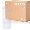 GPI - 1000 Count - 2" x 5" 2 Mil