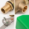 Svauoumu 1/2" Float Valve, 2 Pcs Automatic Brass Float Ball