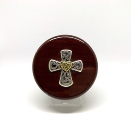 Celtic Cross Wine Stopper Exotic Rosewood Custom Cross Bottle Stopper – Cigar Cutters by Jim