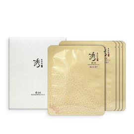Sooryehan Ginseng Total Anti-Aging Mask 28ml / 수려한 진생 토탈 안티에이징 마스크 28mlX5매