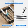 Mustorn 2 Pack Pull Out Cabinet Organizer, Slide Out Drawers