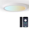 queffigle 23cm LED Ceiling Light 24w 2664LM Dimmable 3000-6500K with