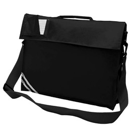 Ayra: Premium School Book Bag With Strap - 8 Colours (Black)