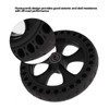Electric Scooter Solid Rear Wheel Tire Assembly With Wheel Hub