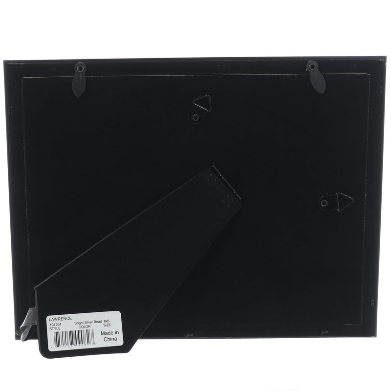 Lawrence Frames Bright Silver Beaded Frame - Mom We love