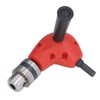 90° Angle Adapter Round Shank 9.5mm Electric Drill Chuck Attachment