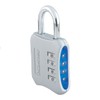 Master Lock 653EURD Combination Padlock with Zinc Body, Random Color,