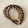 3PCS Retro High Skull Headband, Zigzag Headbands for Women, Wedding