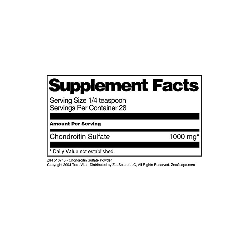 Terravita Chondroitin Sulfate Powder (1 oz, ZIN: 510743)