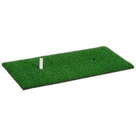 Longridge Deluxe Golf Practice Mat - Green, 1x2 Inch