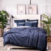 Elegant Life Home 100% Cotton Washed Pillow Case Soft Denim