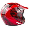 Typhoon Helmets Typhoon ATV Motorcycle Helmet with Goggles & Gloves