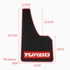 2PCS Universal Car Mud Flaps Rubber Mudguard Splash Guards Rubber