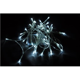 Karlling Battery Operated White 40 LED Fairy Light String Wedding Party Xmas Christmas Decorations(White)