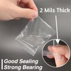 Aubeco 360pcs 3 x 5 inch Plastic Bags, 2 mil