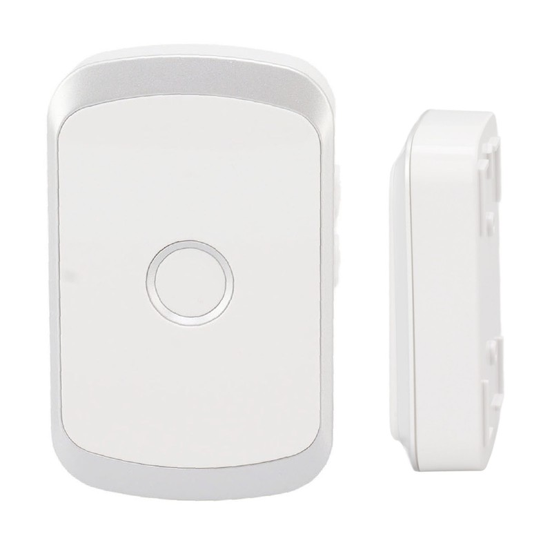 Wireless Doorbell with 36 Chimes 4 Volume Level LED Flashing