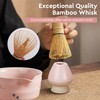 meemooron Matcha Whisk Starter Set 7 in 1 Bamboo Matcha