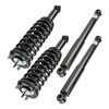 PHILTOP Struts And Shocks Complete Assembly,Front Rear Struts Set of