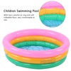 Children Soft Inflatable Swimming Pool Kids Boy Round Shape Bright