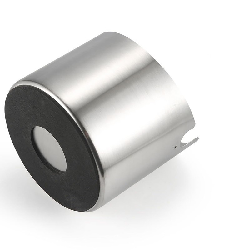 Espresso Knock Box, Stainless Steel Coffee Grounds Container with Removable