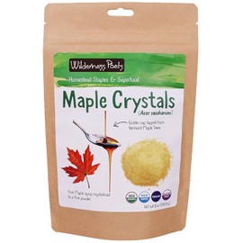 Wilderness Poets, Organic Maple Sugar Crystals (8 Ounce - 227g)