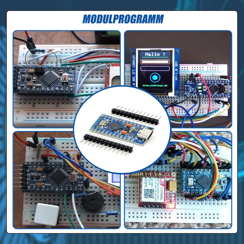 1 x Pro Micro 32U4 5V/16 MHz Microcontroller Development Board
