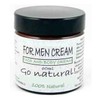 Men's Moisturiser Face Cream: 100% natural for smooth, hydrated, younger looking skin, all skin type 60ml