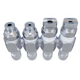 Jariko Jrod Pressure Washer Nozzle 5-6 GPM - High Pressure Hose J Rod - 1/4" Quick Connect for Soft Wash System - 4 Way 4 Tip Nozzle - Accessories
