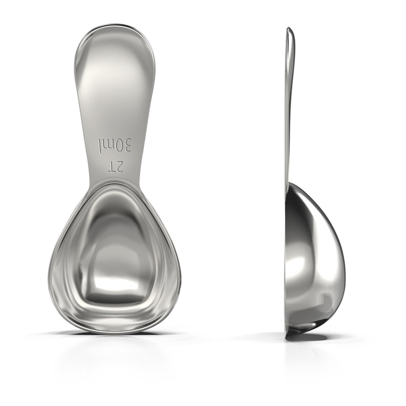BALCI- Stainless Steel Coffee Scoop Set (2&2 Tablespoon, 30ml and