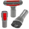 SPARES2GO Mini Dusting Brush Stair Tool Set for Dyson V10