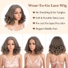 Style Icon 12” Short Afro Curly Ends Wig Wear-to-go Fluffy