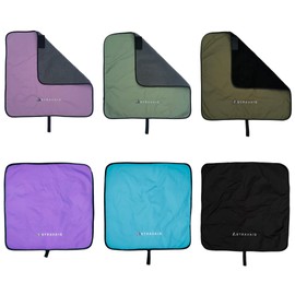 Waterproof Changing Mat for Outdoor Changing. Compact, Soft and Water Resistant Change Mat with Carry Strap for Water Sports and Outdoor Activities. 60CM x 60CM (Sage Green)