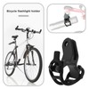 EMSea 2pcs Bike Handlebar Flashlight Holder Bicycle Torch Bracket Clip