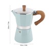 Moka Coffee Maker 300ml 6 Cups Aluminum Alloy Fine Details