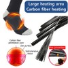 Outdoor Electric Heating Socks Rechargeable Heating Foot Warming Socks Temperature