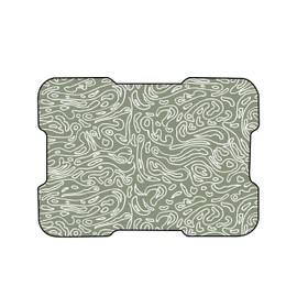 Bonamaison, Digital Bedruckt Mauspad, rutschfeste Unterseite, für Büro und Zuhause, Größe: 22x18 cm