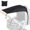 Stroller Cover for Sun, Universal Foldable Stroller Sun Shade, SPF