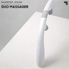Sharper Image Dual-Node Vibrating Compression Massager, Soothe Sore Neck and
