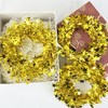 5 Rolls 130 Ft Gold Tinsel Stars Brace Star Tinsel