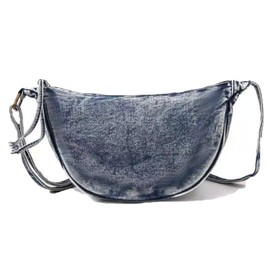Denim Bag Crossbody Bag Shoulder Bag Jeans Bum Bag Retro Canvas Vintage, darkblue