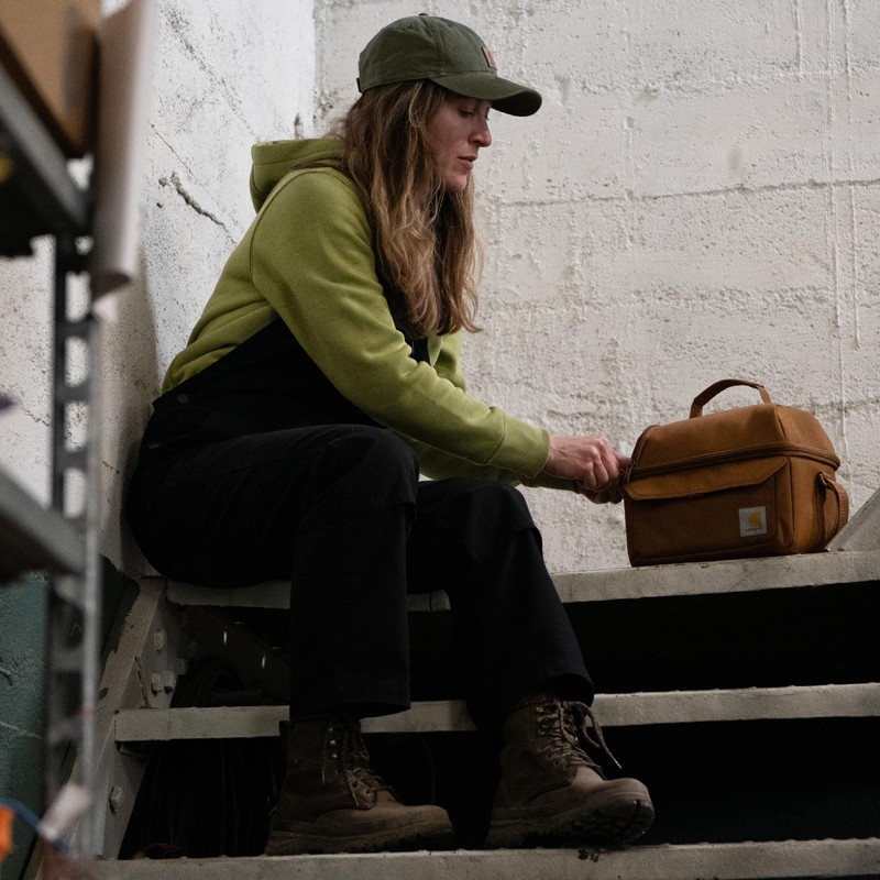 Carhartt 12 Can Two Compartment Lunch Box | Durable, Fully-Insulated