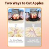 OOKUU Apple Slicer and Corer, [Large Size] 16-Blade Heavy Duty