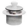 Westbrass 597144-50 14" Black Poly Tubular Bath Waste & Overflow