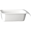 APS GH402 1/4Gn Cascade Buffet Bowl, Colour: White