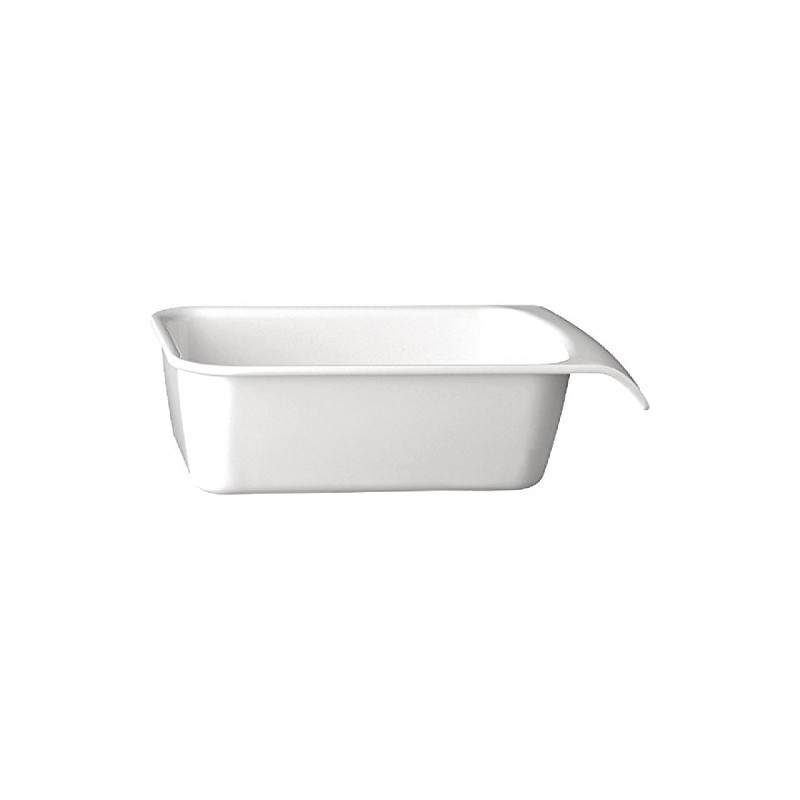 APS GH402 1/4Gn Cascade Buffet Bowl, Colour: White