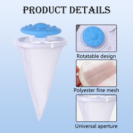 Pet Hair Remover Washing Machine, Dog Hair Remover Washing Machine, Cat Hair Remover Washing Machine, High-Quality Material, 16.5 X 9.2 Cm/6.49 X 3.62 In, Set of 4