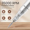 Delanie Nail Drill 35000 RPM, Portable E-File Fast Removal for