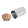 Tea Canister 304 Stainless Steel Tea Container Thicken Tea Sealing