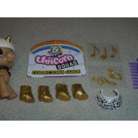 ZURU NEW ZURU UNICORN SQUAD SURPRISE SERIES 5 TOY AURORA COMPLETE COMB STICKERS >