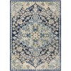 Artistic Weavers Odelia Area Rug, 6'7" x 9', Navy/Sky Blue